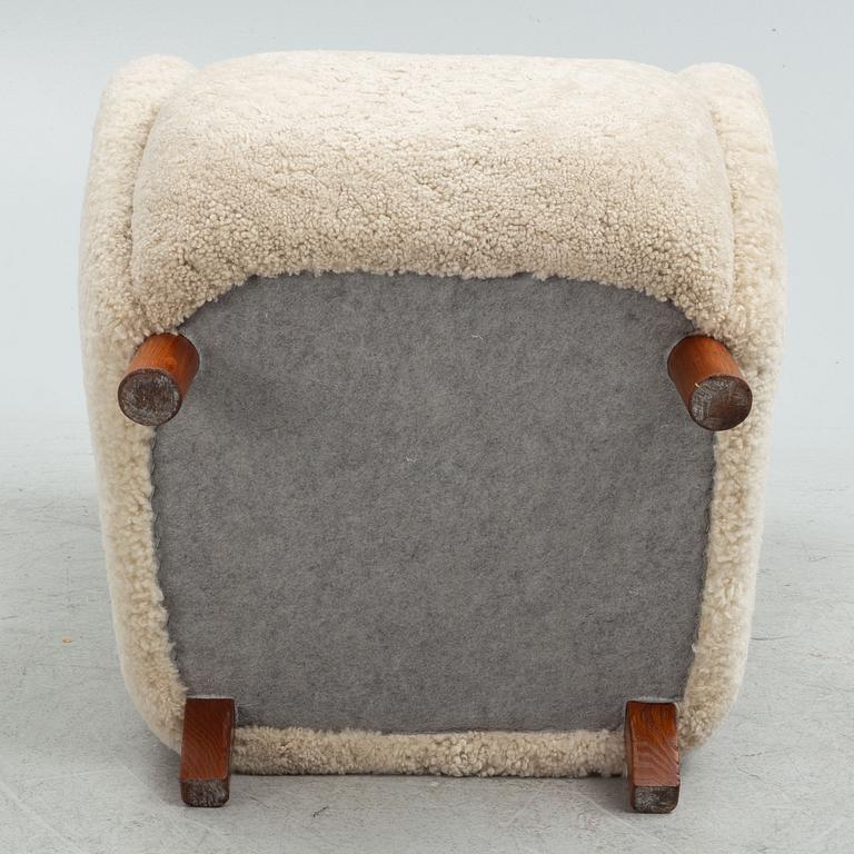 Mogens Lassen, tillskriven, fåtölj, Danmark, 1940-tal.