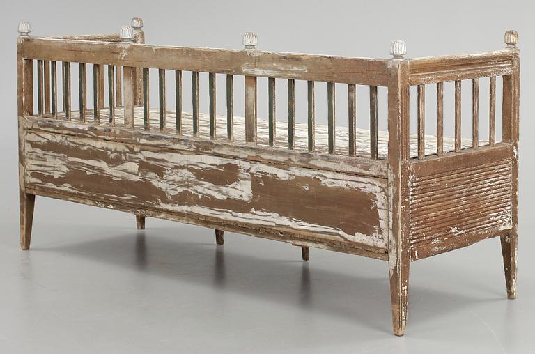 SOFFA, gustaviansk, 1700-talets slut.