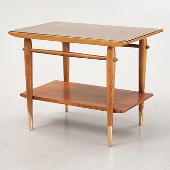 An oak and walnut occasional table from Altavista Lane, 1950's/60's.