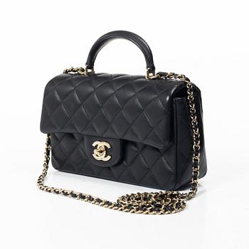 Chanel, väska, " Classic Mini Top Handle Flap Bag".