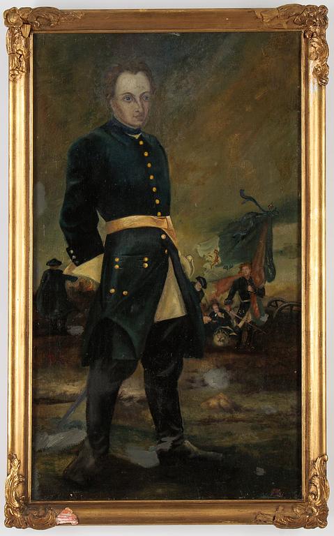 Okänd konstnär, 17/1800-tal, olja på duk.