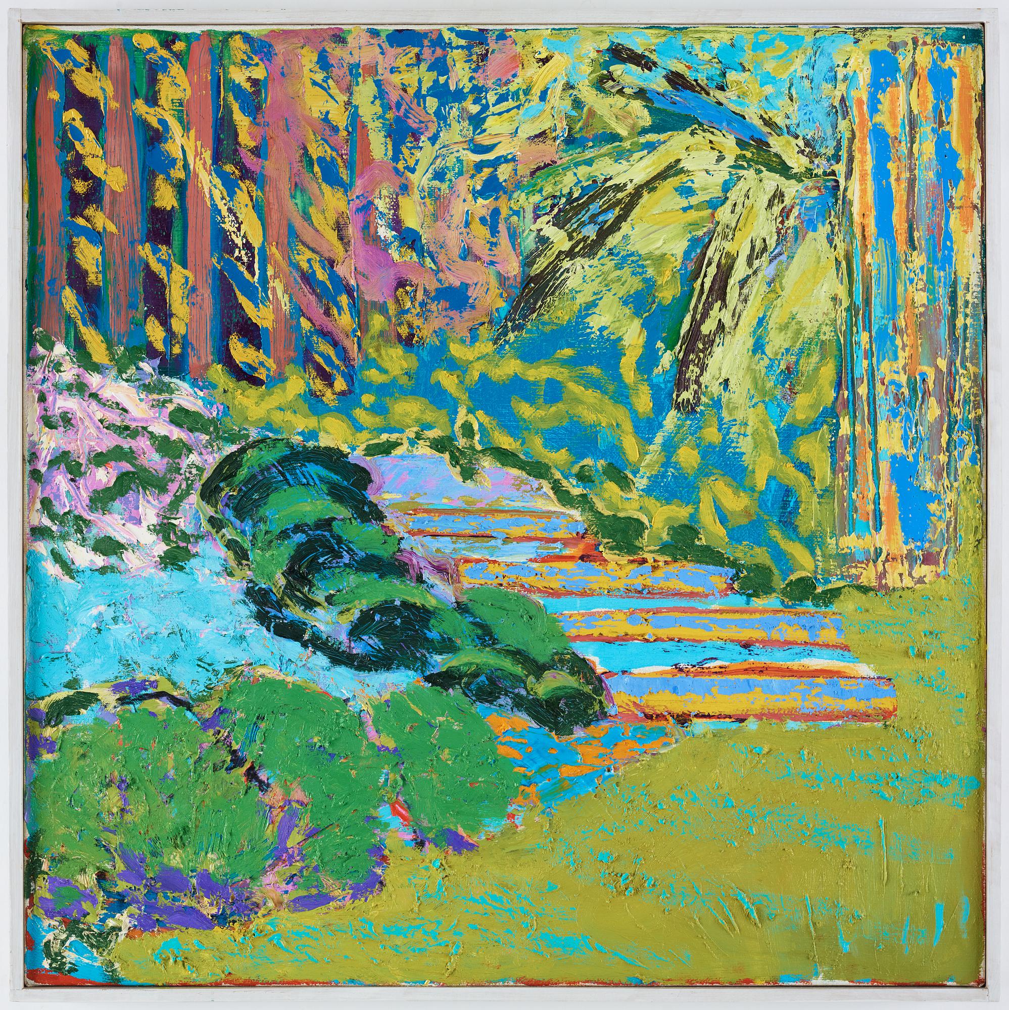 Björn Wessman, oil on canvas, signed and dated 2001 verso.