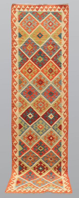 A runner, Kilim, ca 286 x 80 cm.