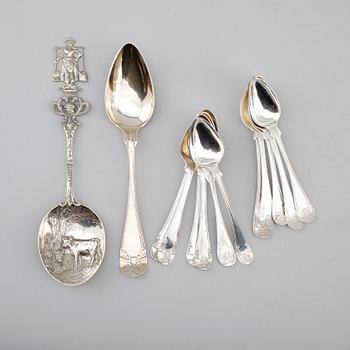SKEDAR, 13 st, 1800-/1900-tal. Vikt ca 266 gram.