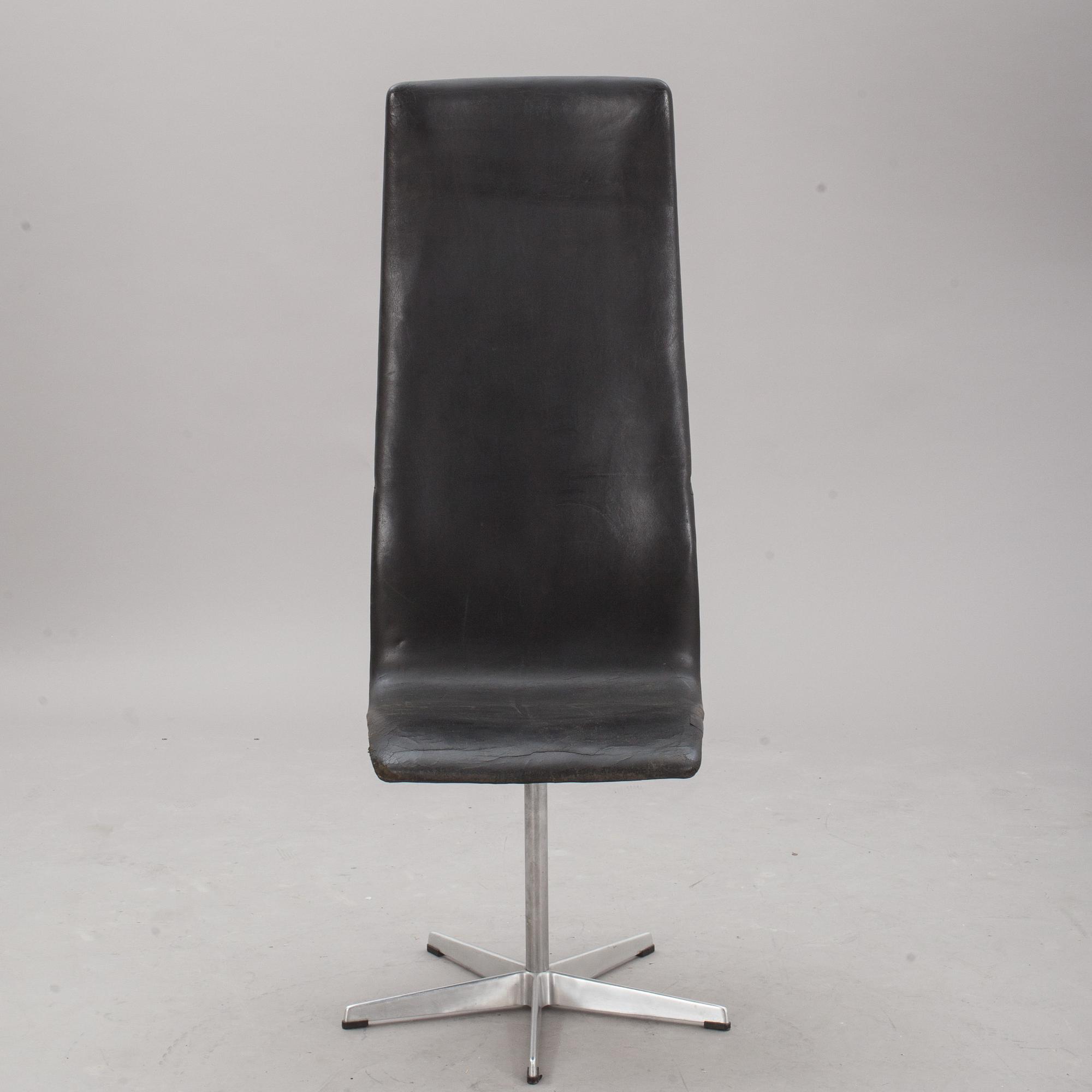 STOL, "Oxford", Arne Jacobsen, Fritz Hansen, etikettmärkt.