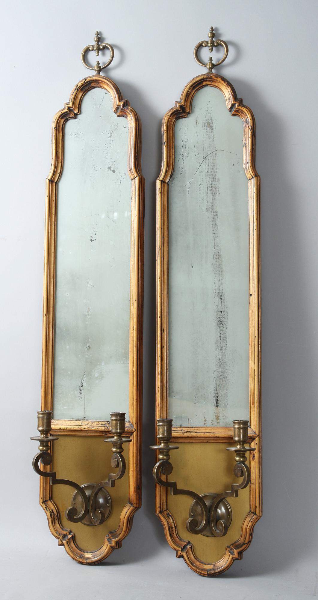 SPEGELLAMPETTER, ett par, 1900-talets andra hälft.