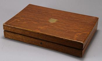 FISKBESTICK, 14 st, vitmetall, Daniel & Arter, London & Birmingham, England, 1900-talets första del.