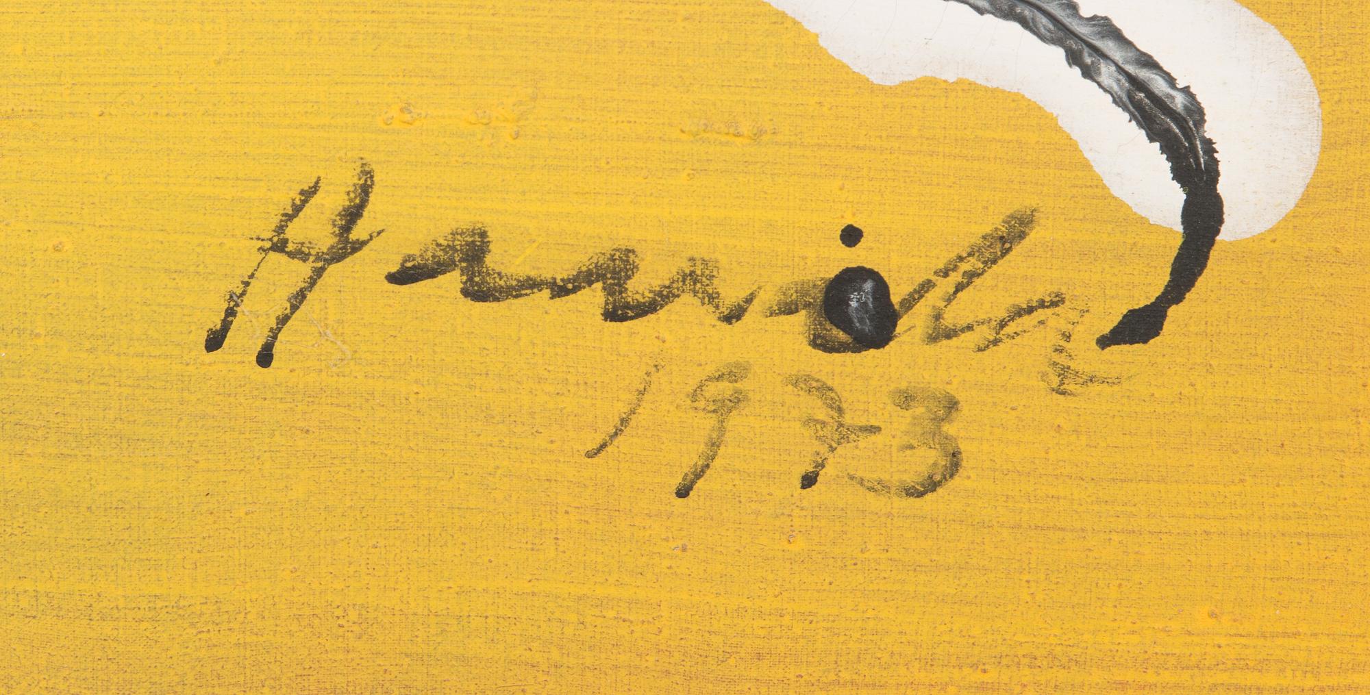 Olavi Haarala, oil on canvas, signed and dated 1973.