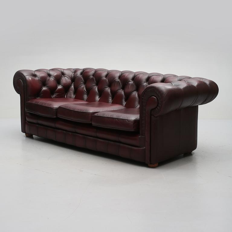 SOFFA, Chesterfieldmodell, 1900-talets andra hälft.