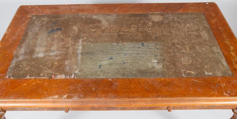 SKRIVBORD, nyrokoko, sent 1800-tal.