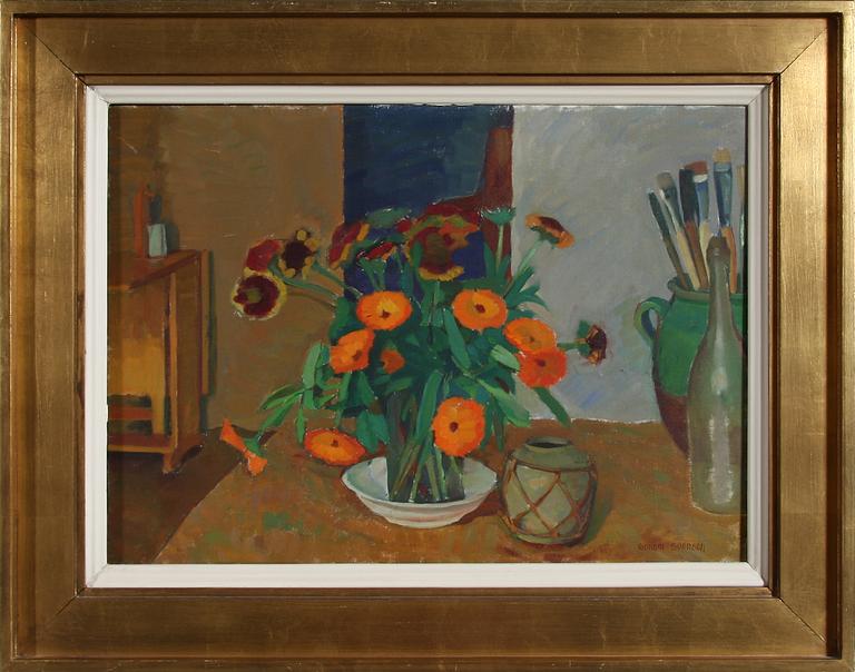 GUNNAR SVENSON, olja på duk, sign.