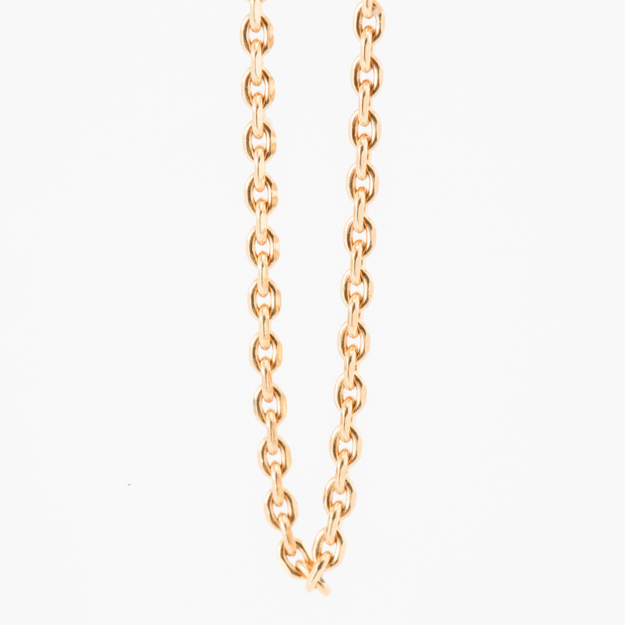 Earrings a pair of "Move Uno Chain and Stud Earrings", Messika.