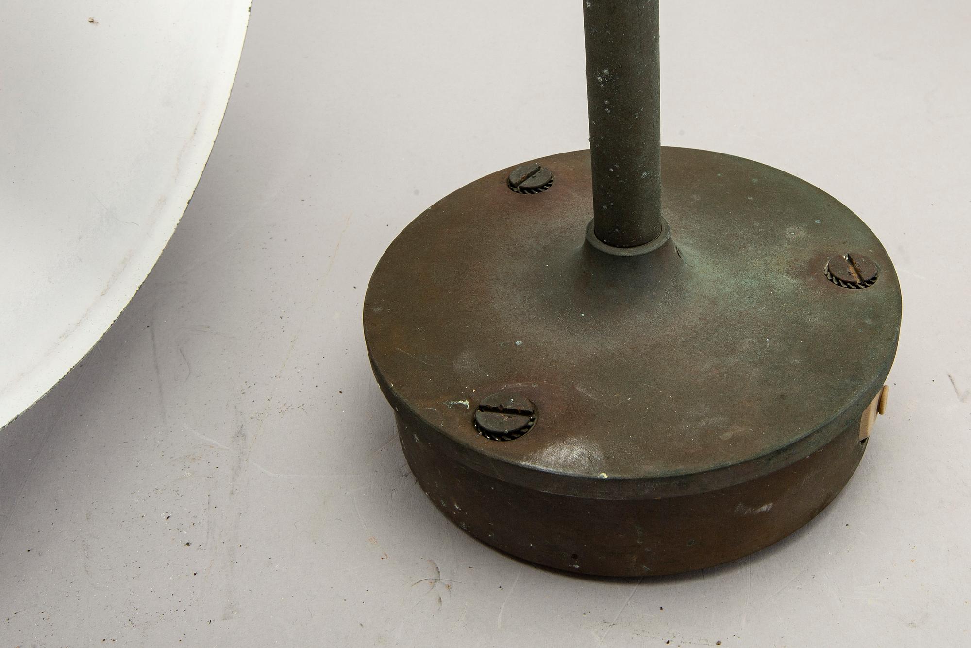POUL HENNINGSEN, a "PH" copper wall light, Louis Poulsen, Denmark.