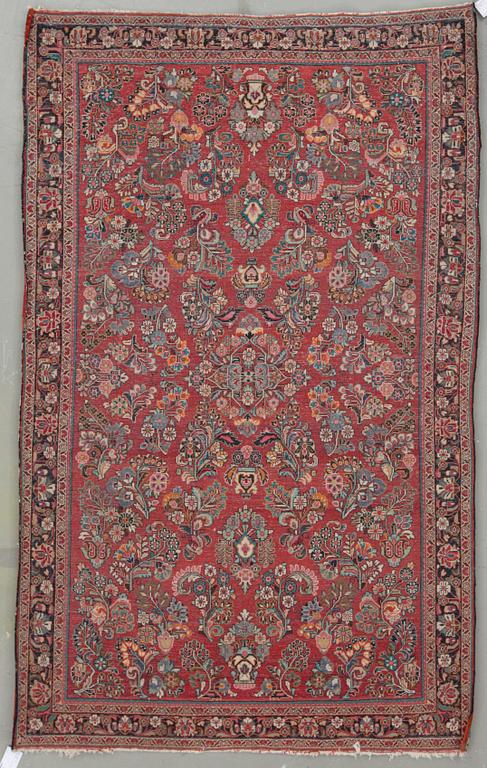 MATTA, old/semiantik. Sarouk Ca 203x123 cm.