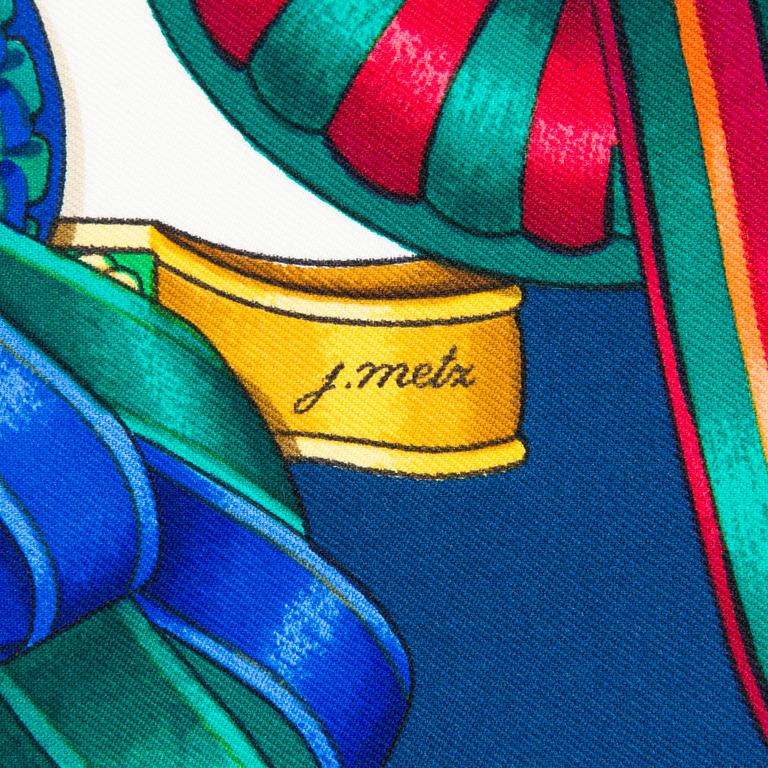 Hermès, 'Les Rubans du Cheval' scarf.
