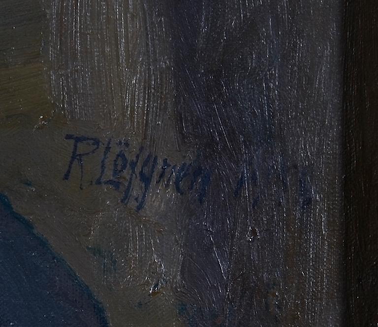 LÖFGREN, ROBERT, olja på duk, sign o dat 1955.