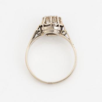 Brilliant cut diamond ring 0,75 ct.