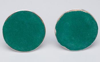 BESTICKSERVIS, 74+2 delar, silver. Köpenhamn, Johannes Siggard. Tot ca 3000g inkl stålblad.