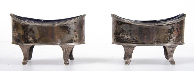 SALTKAR, 1 par, Georgian, London, England, 1792 samt 1793.