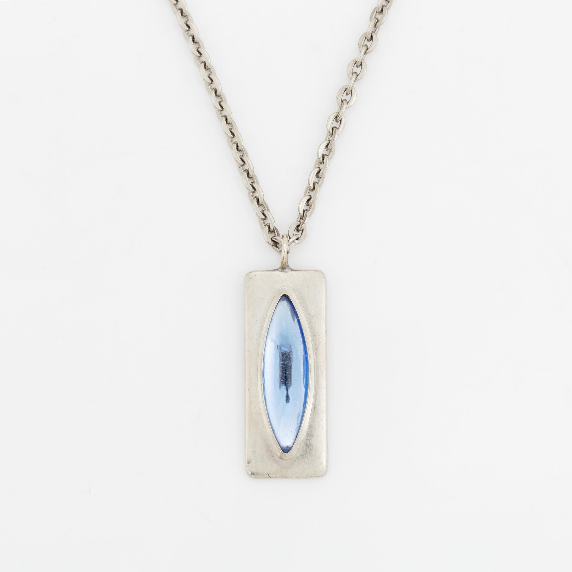 Jorgen jensen pewter necklace clearance