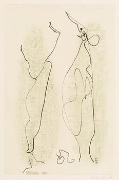 243. Max Ernst, "Les chiens ont soif". Jacques Prévert.