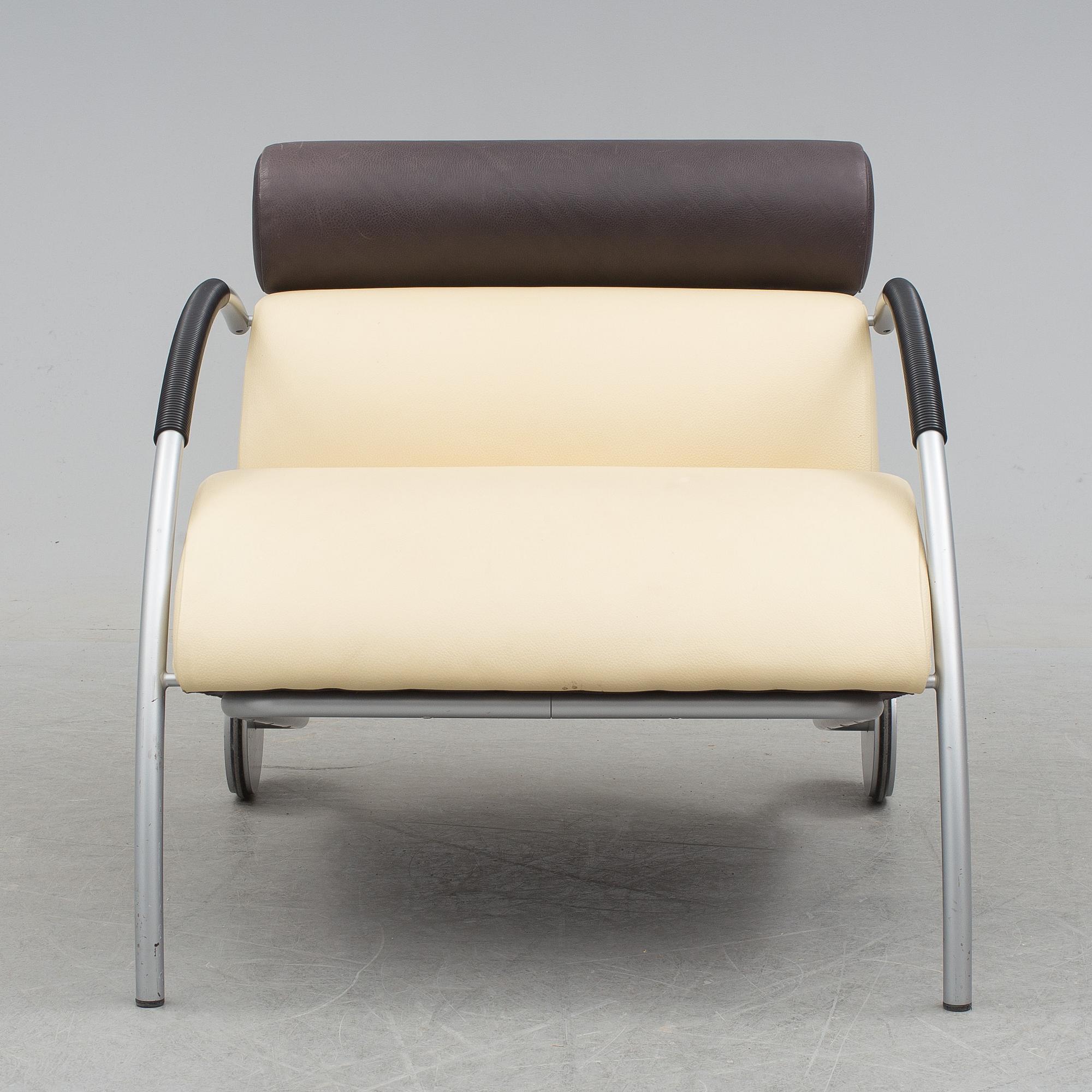 A 'Zyklus' easy chair by Peter Maly for COR, designed in 1983.