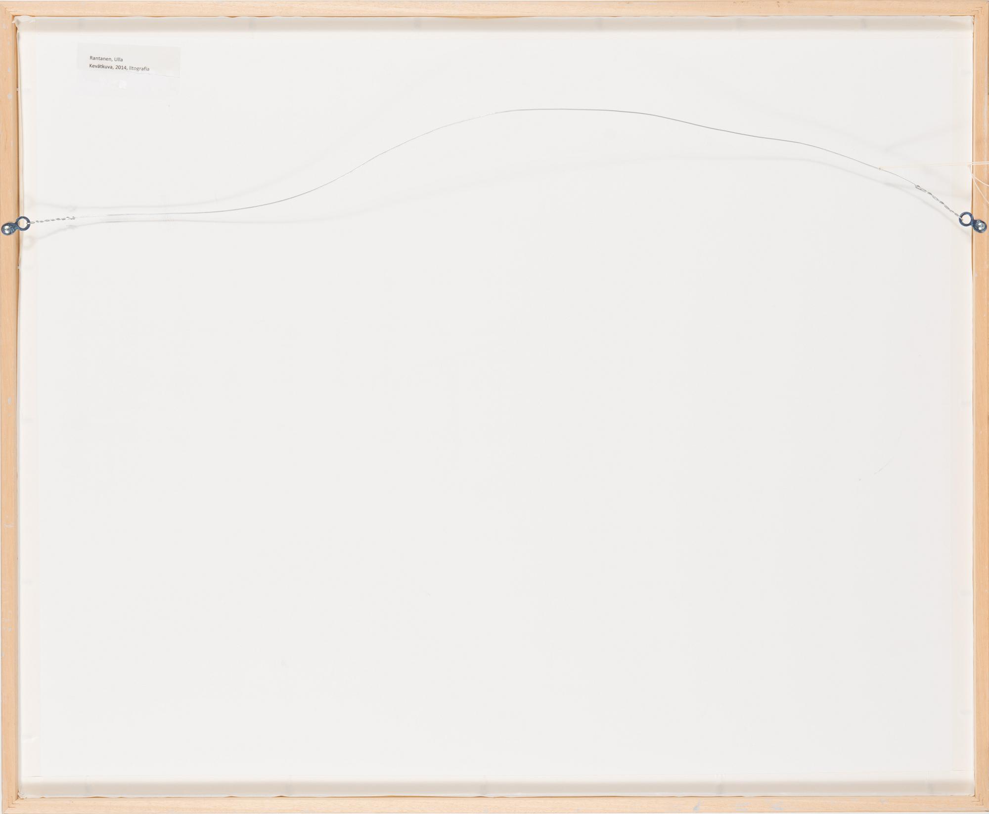 Ulla Rantanen, litograph, signed and dated 2014, numbered 35/75.