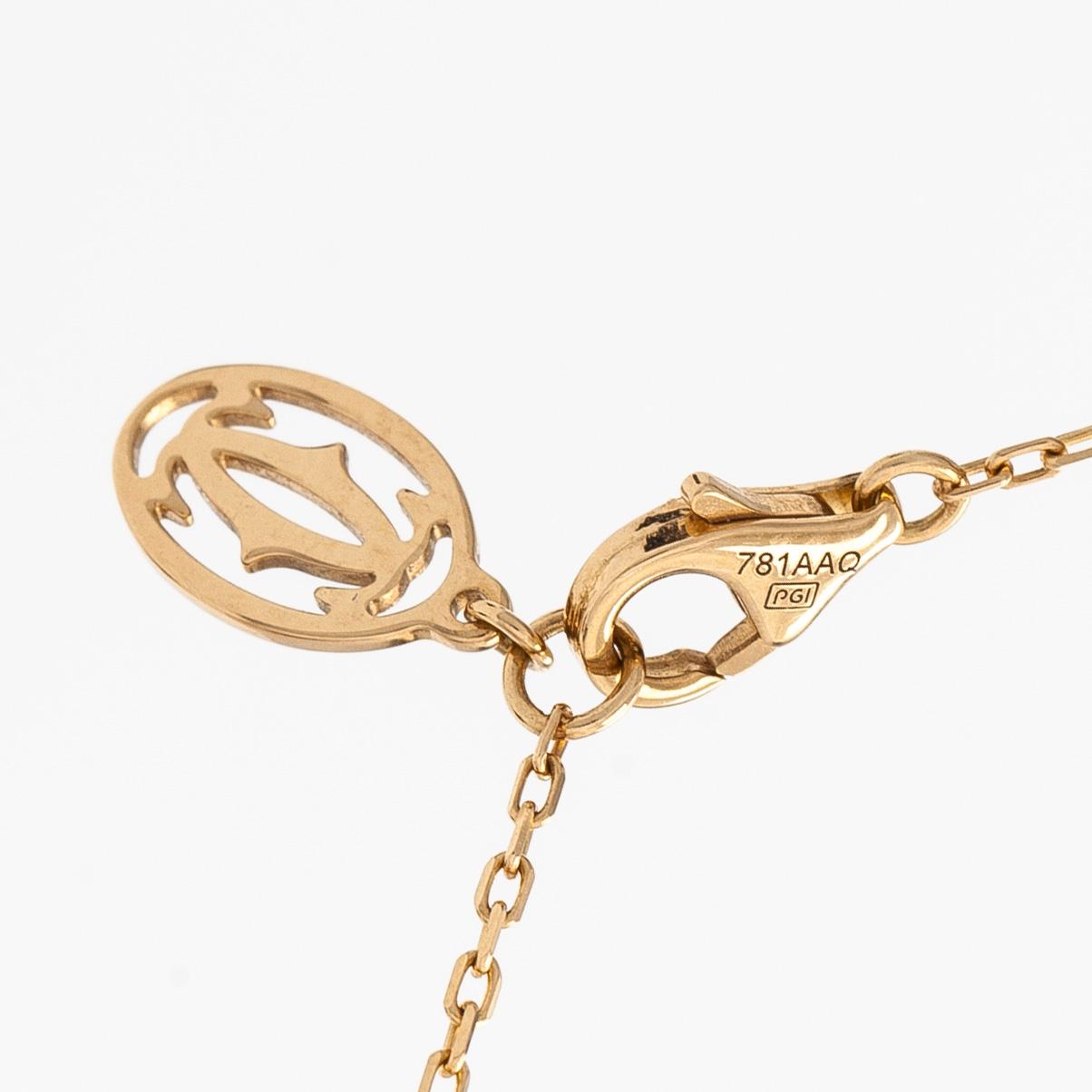 Cartier, kaulakoru, "d'Amour", 18K kultaa ja timantti n 0.09 ct.