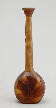 VAS, glas, Gallé, tidigt 1900-tal, signerad.