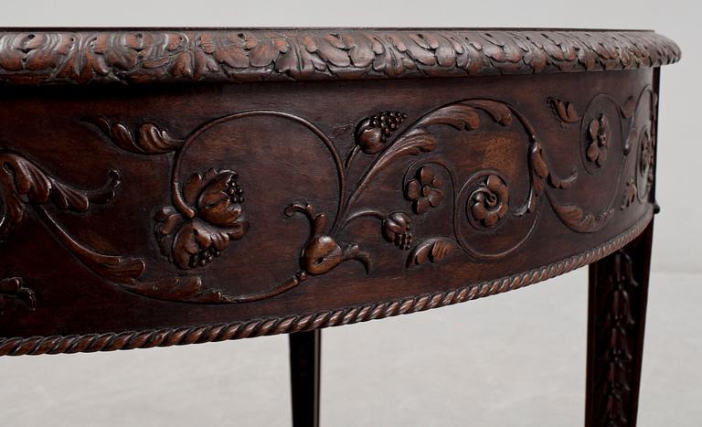 BORD samt STOLAR, 4 delar, troligen Nordiska Kompaniet, 1920-tal.