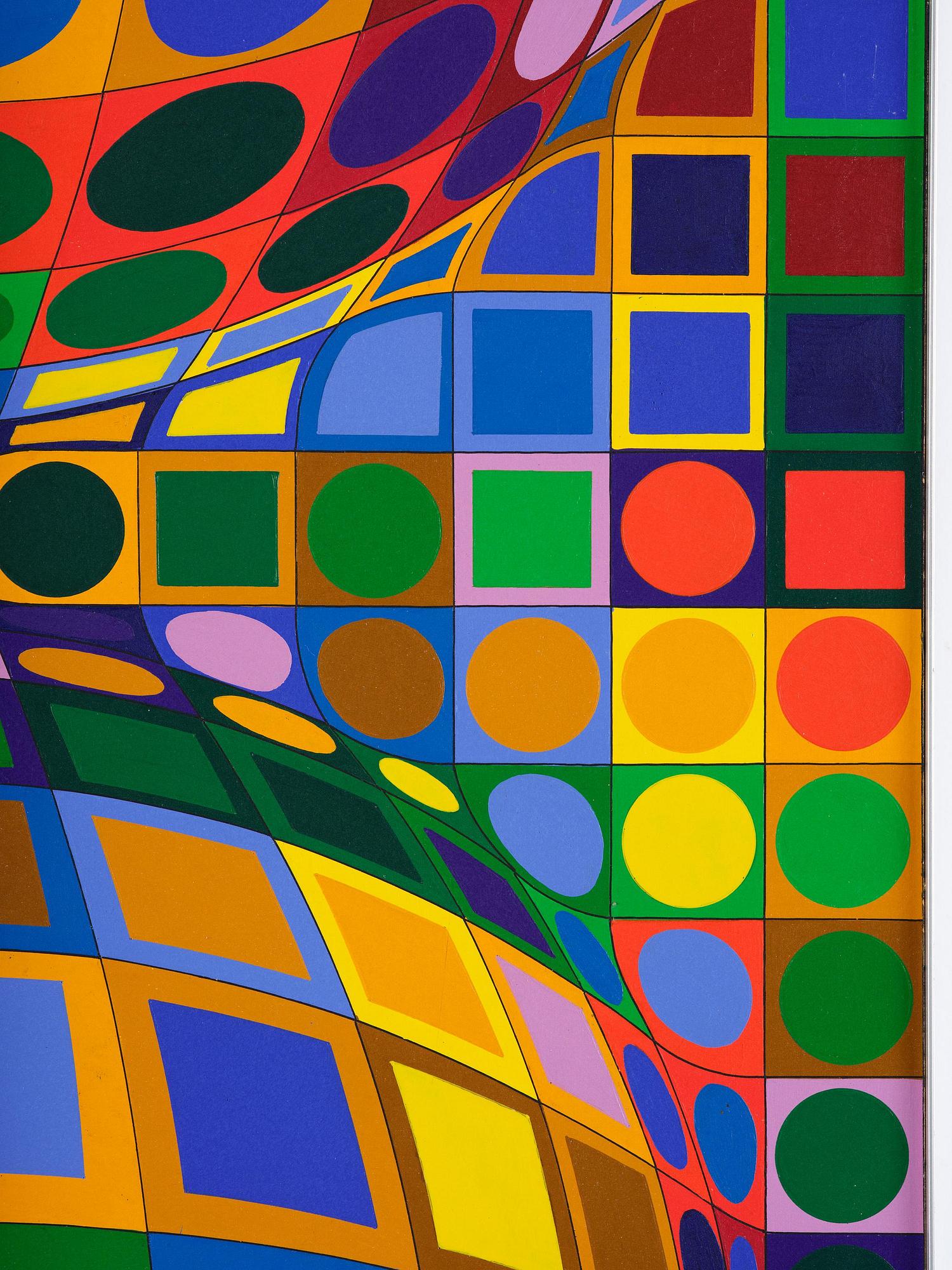 Victor Vasarely, "OL-MA".