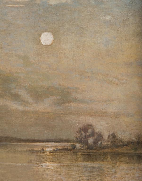 Hjalmar Munsterhjelm, Moonlight at the Shore.