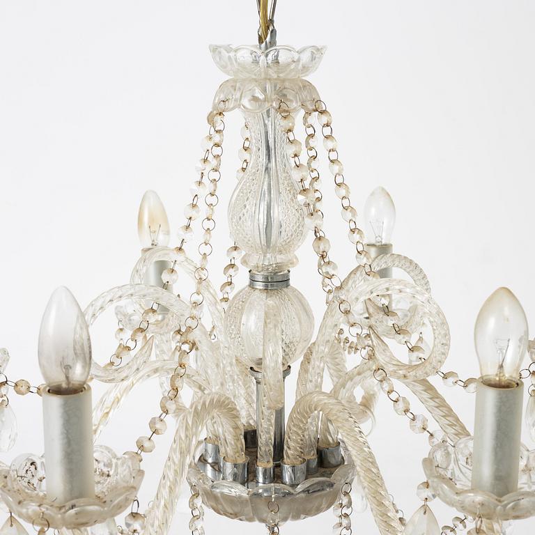 Chandelier, Venetian style, 20th century.