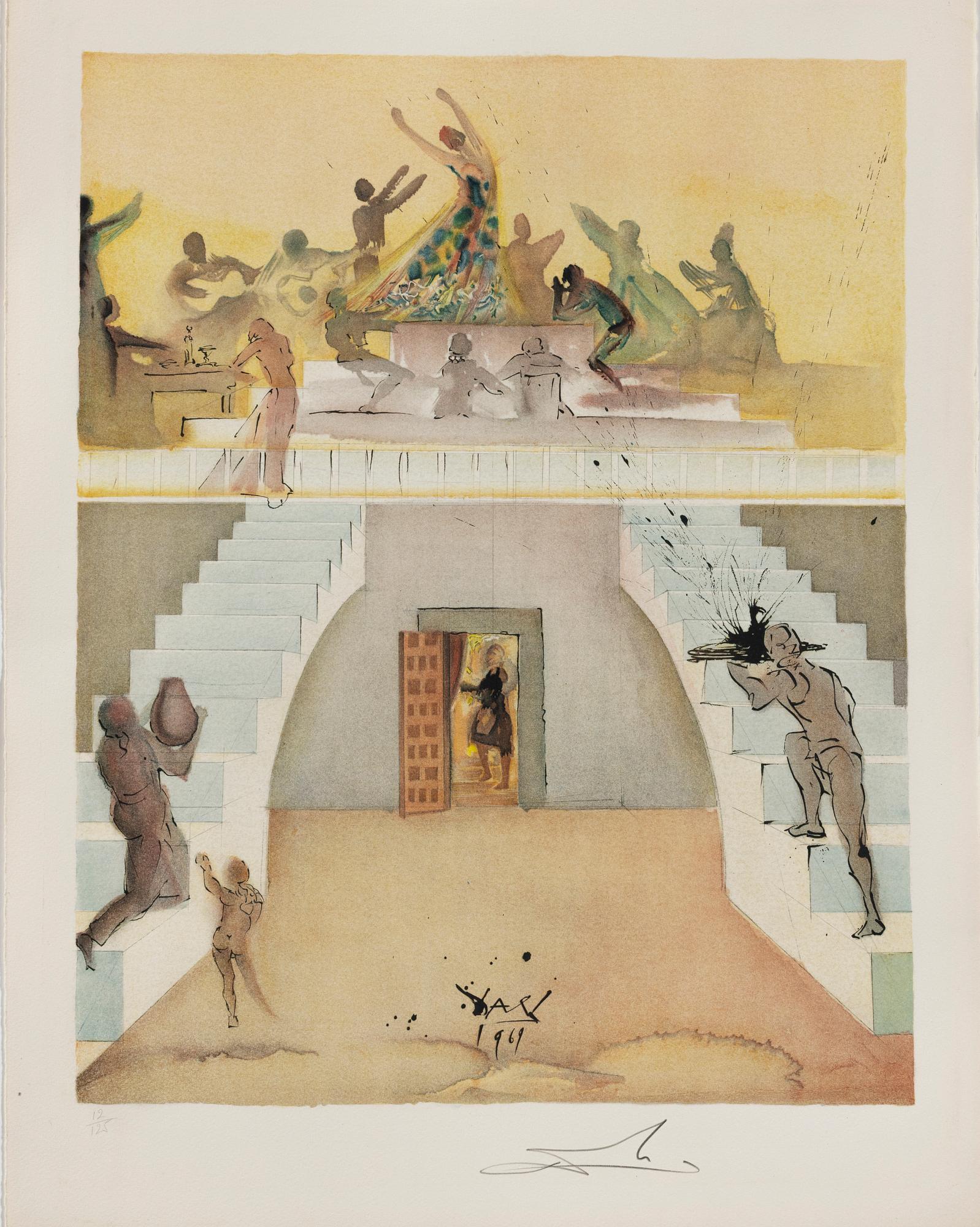 Salvador Dalí, "Lillas Pastia's Tavern" ur "Carmen".