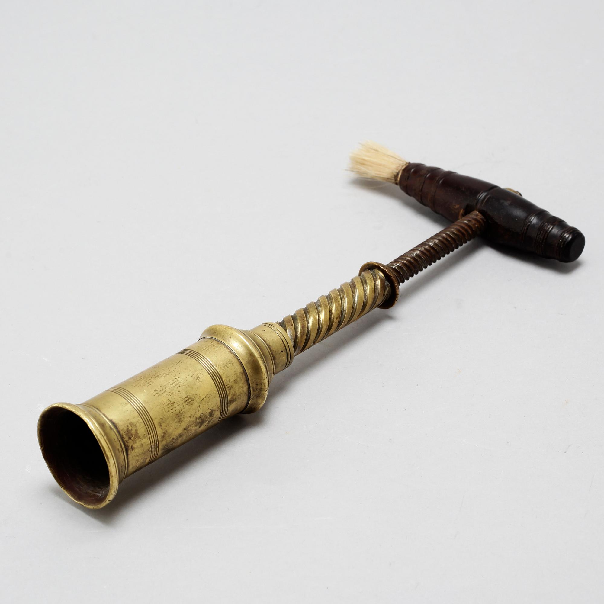 A 19th century Thomason type cork screw by Wilmot & Roberts.