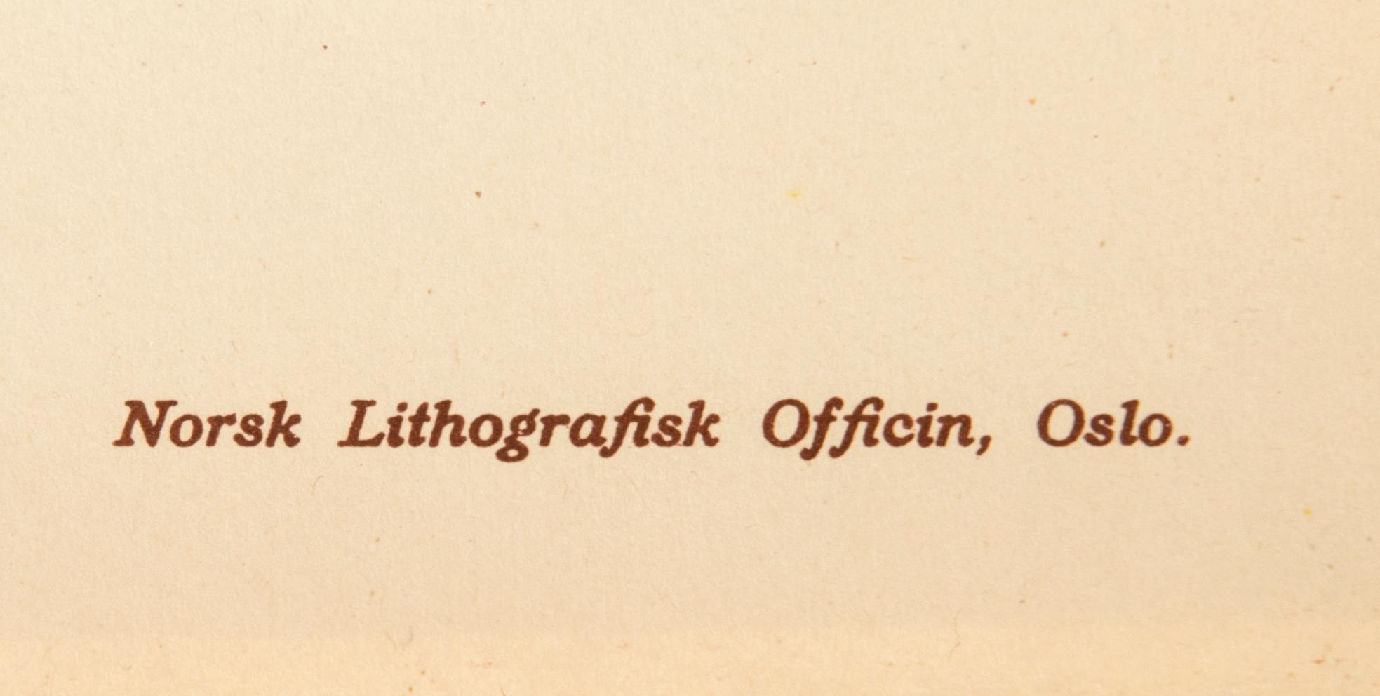 Emil Korsmo, 24 lithographic weed posters.