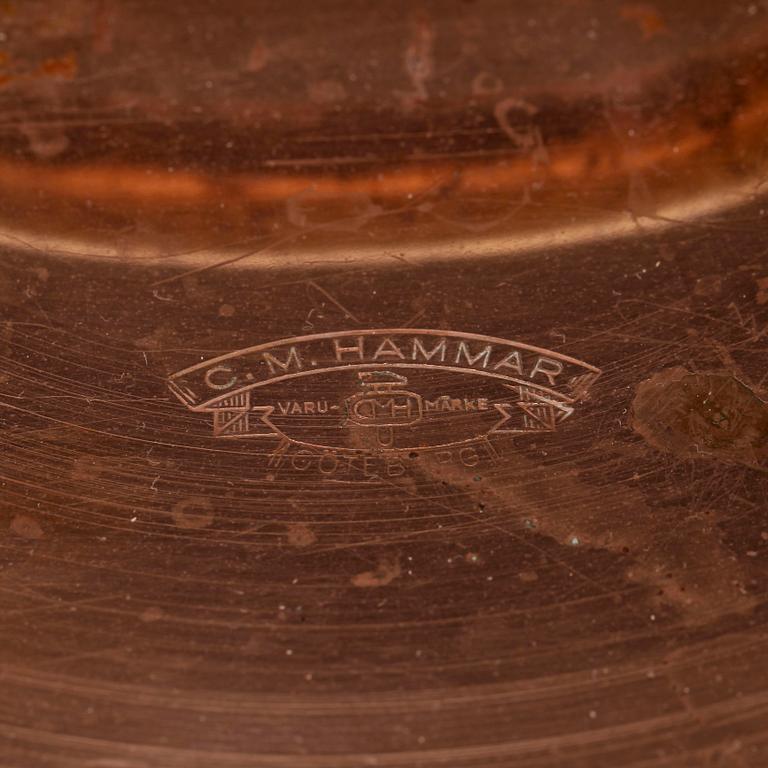 LANTERNA, koppar, C M Hammar, Göteborg, 1900-talets första hälft.