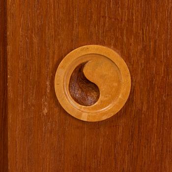 A teak veneered sidebaord, 1950's/60's.