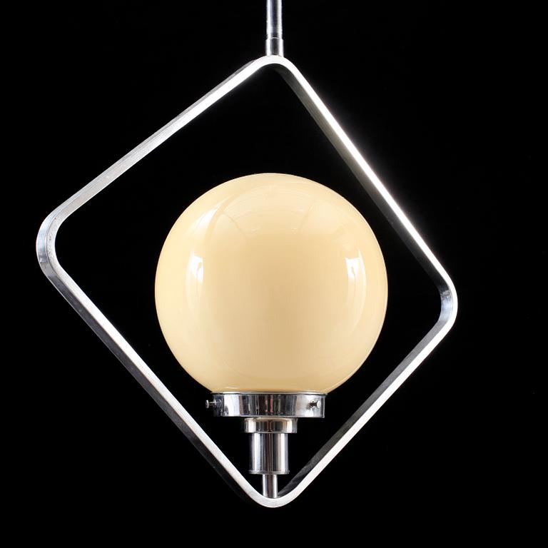 TAKLAMPA, Art Déco, omk 1920/30-tal. H ca 75.