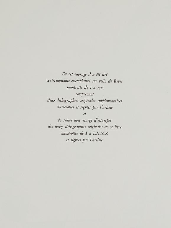 A set of two books  Joan Miró, Lithographe and  Miró Radierungen.