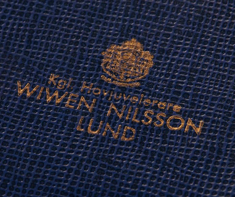 Wiwen Nilsson, a sterling and rock crystal necklace, Lund, Sweden 1965.