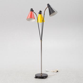 An ÖIA floor lamp, Swedish Modern, 1950s.