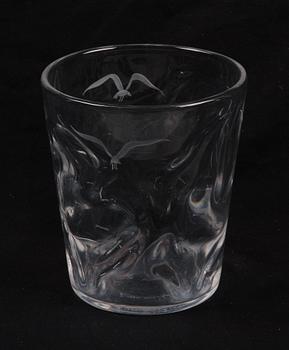 VAS, glas, Vicke Lindstrand, Orrefors, 1934.