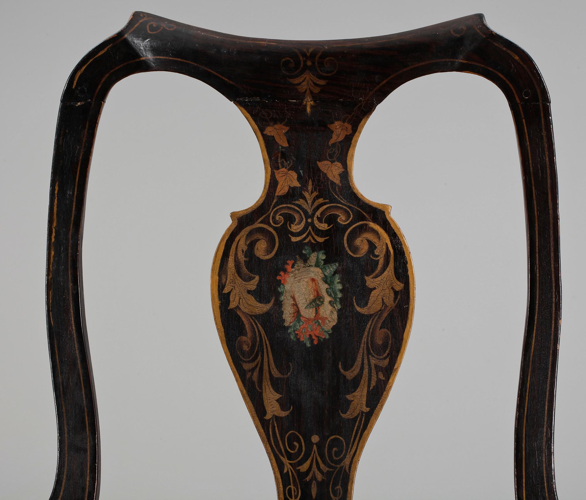 STOL, senbarock, 1700-tal.