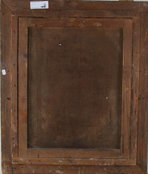 OKÄND KONSTNÄR. Olja på duk, 1800-tal.