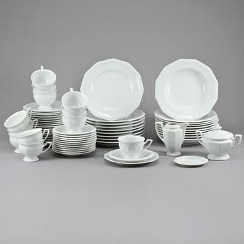 MATSERVISDELAR, 63 delar, "Classic rose", Rosenthal, 1900-talets andra hälft.