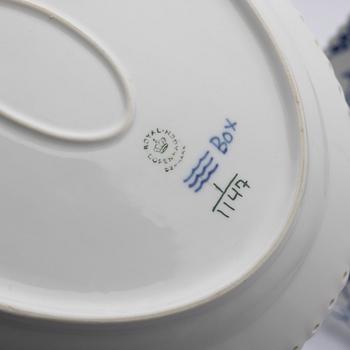 Royal Copenhagen, Service pieces, 68 pieces, porcelain, "Blue Fluted", Royal Copenhagen, Denmark.