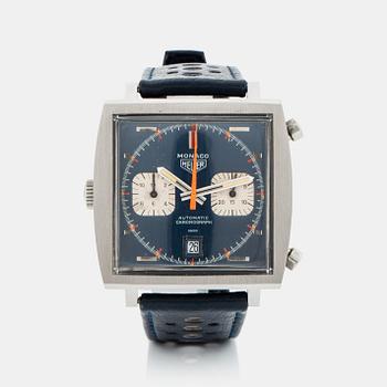 81. Heuer, Monaco, chronograph, "Steve McQueen".