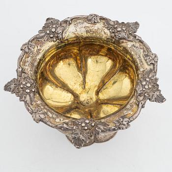 Carl Tengstedt & son, skål, silver, Göteborg, 1861.