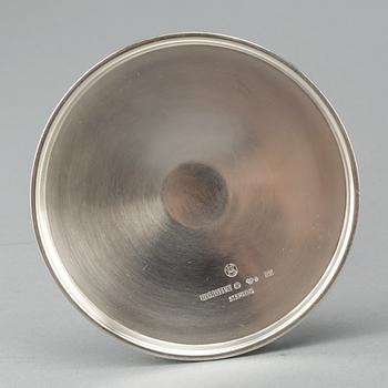 LJUSSTAKAR, ett par, silver, Borgila, Stockholm 1965. Tot ca 374 gram.
